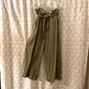 Anthropologie Blythe paperbag pants